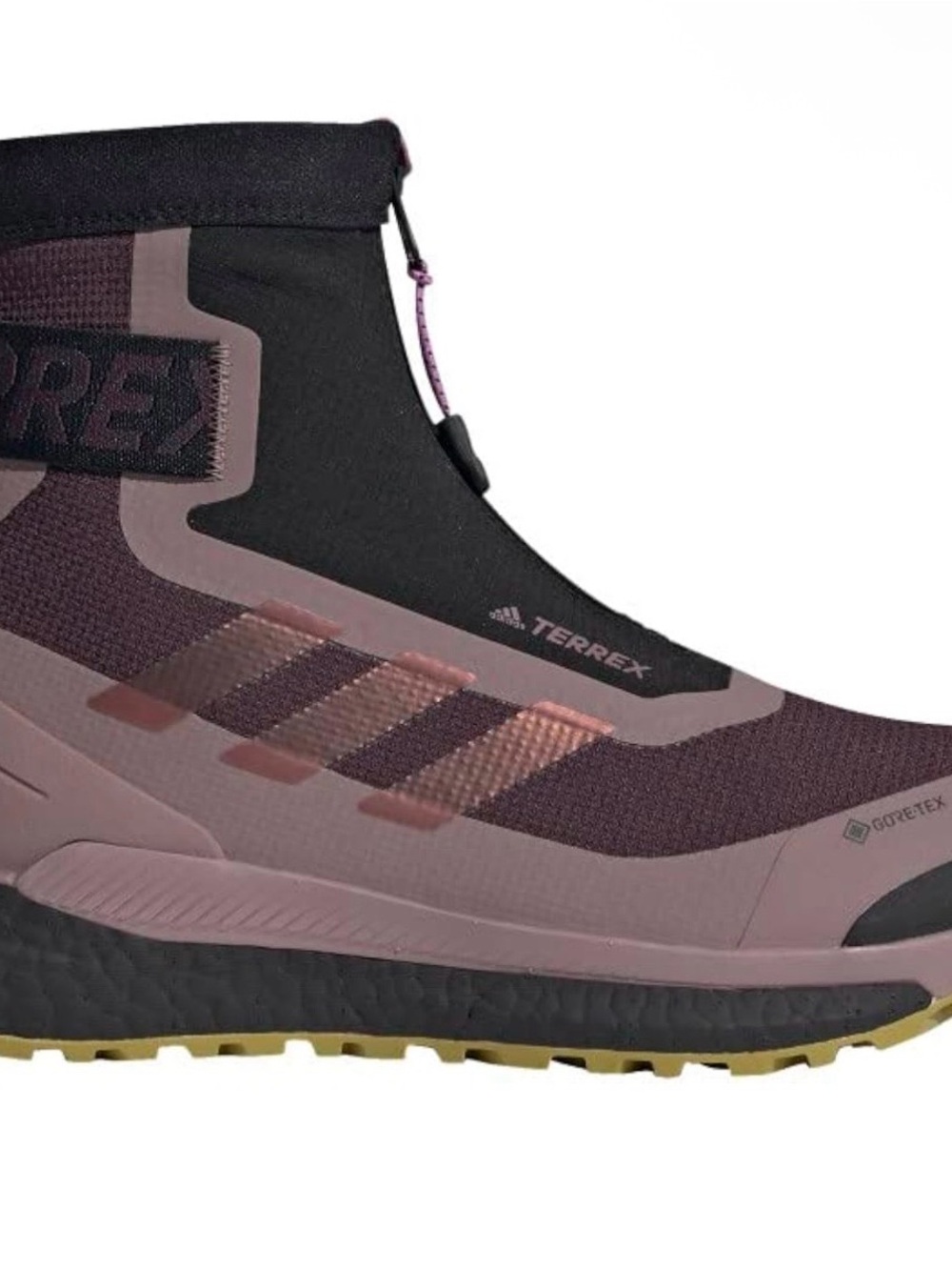 adidas Terrex Women's Waterproof Trail Boot in Plum and Black